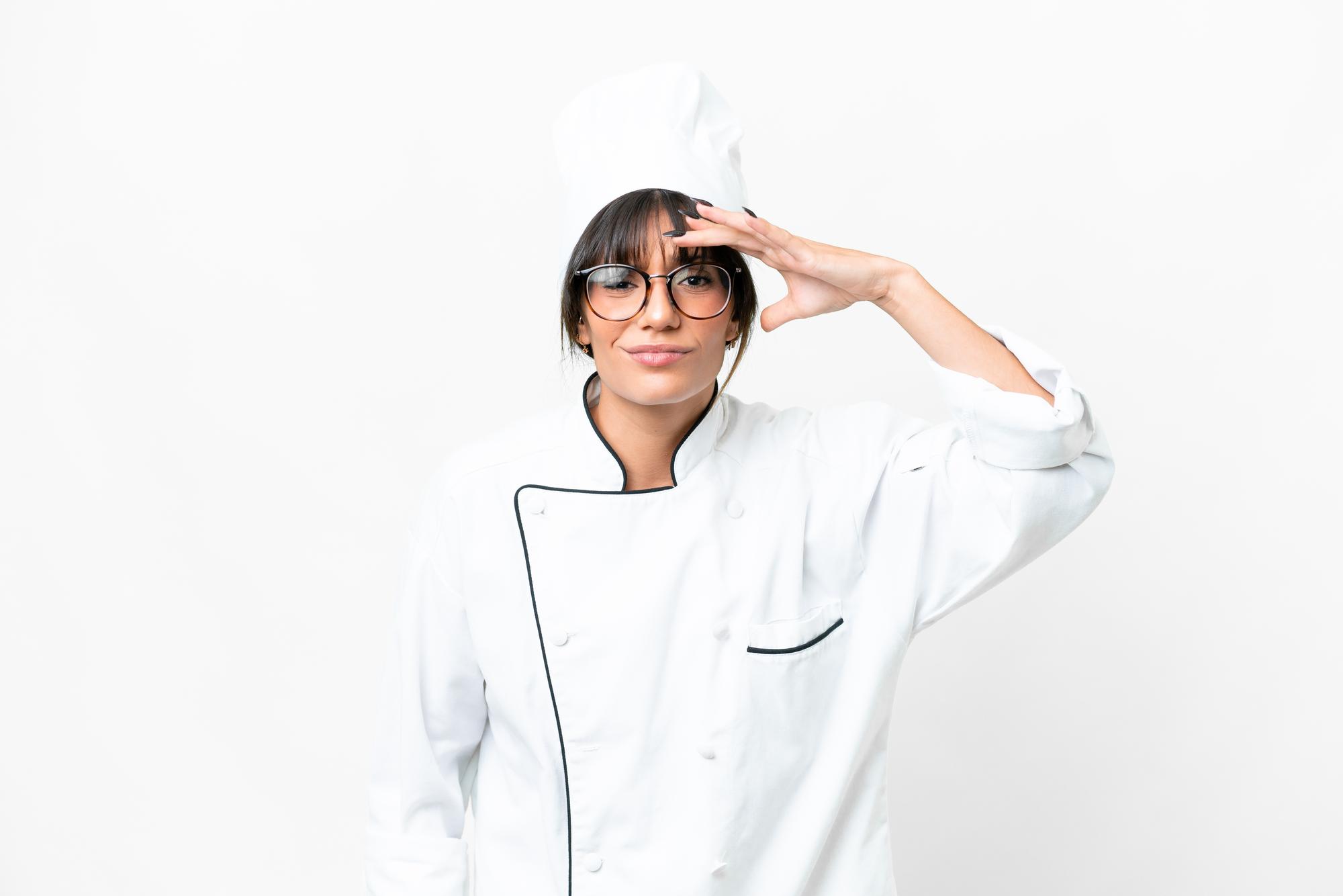 portrait of head chef in apron